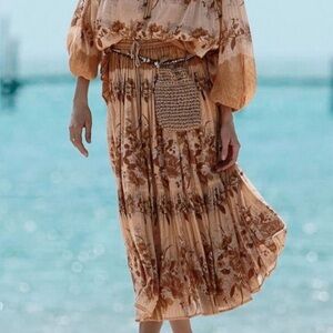 Spell Coco Leo boho skirt